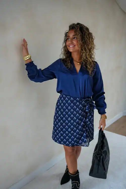 Alternative view of Lofty Manner Skirt Carol Zigzag Print