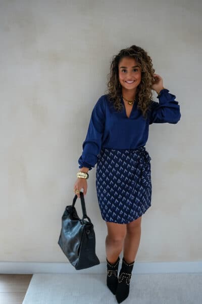 Lofty Manner Skirt Carol Zigzag Print - Afbeelding 5
