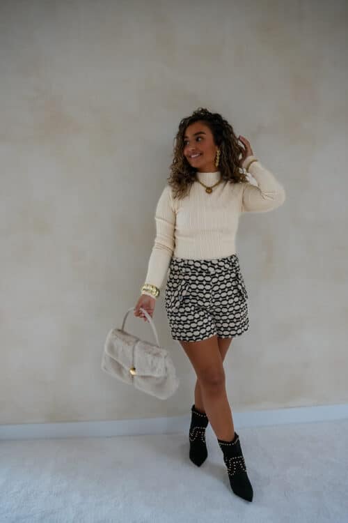 Alternative view of Lofty Manner Sweater Rose White