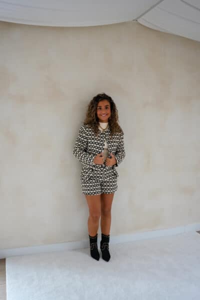 Lofty Manner Jacket Cleo Black White - Afbeelding 3