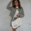 Lofty Manner Jacket Cleo Black White