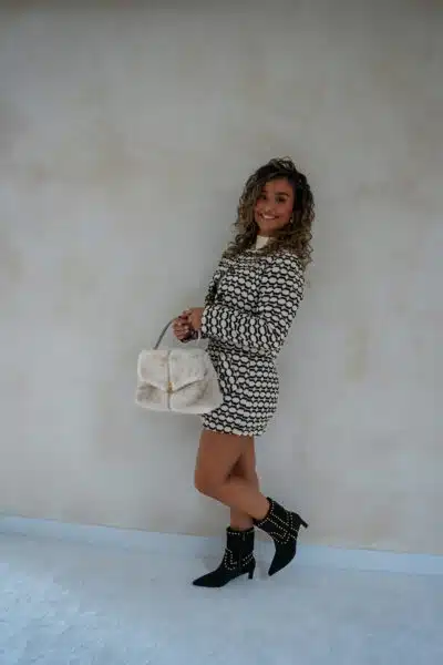 Lofty Manner Jacket Cleo Black White - Afbeelding 7