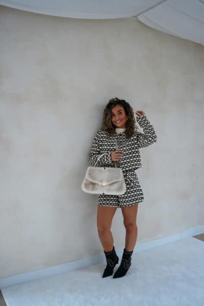 Lofty Manner Jacket Cleo Black White - Afbeelding 8