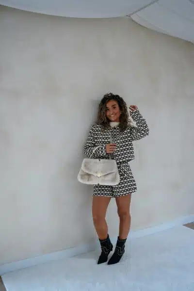 Lofty Manner Jacket Cleo Black White - Afbeelding 8