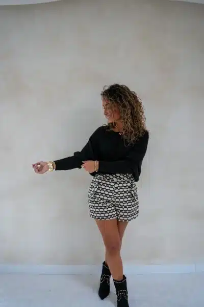 Renske Sweater Black - Afbeelding 5