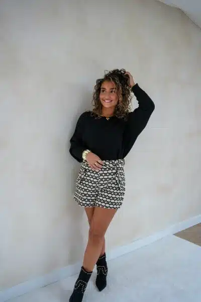 Renske Sweater Black - Afbeelding 3
