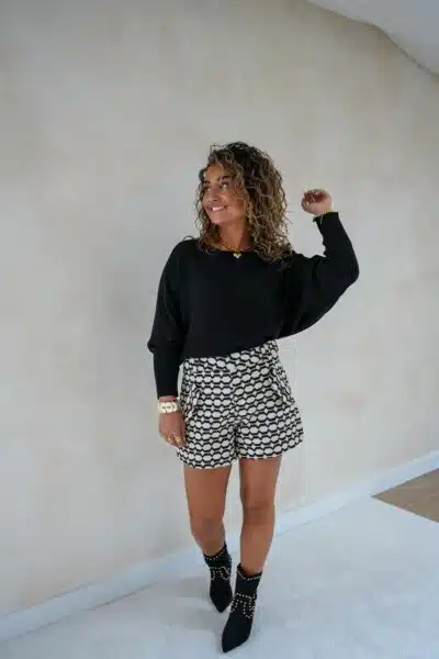 Renske Sweater Black - Afbeelding 4