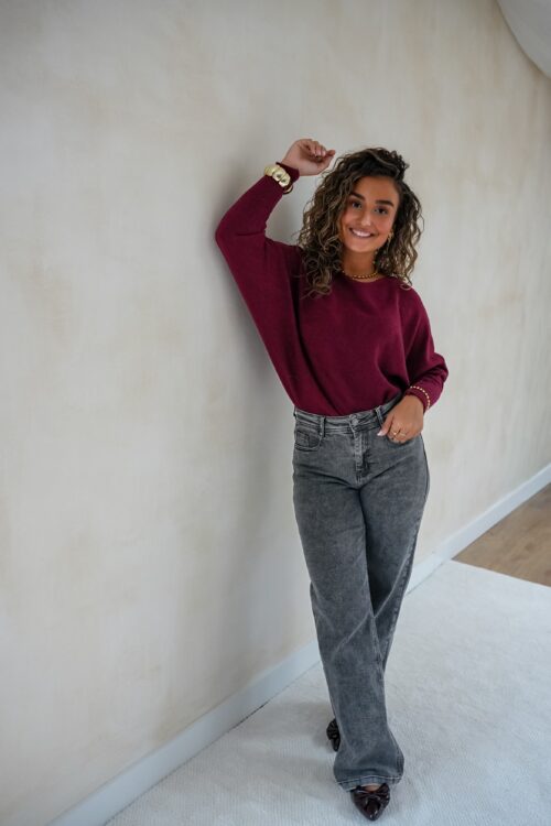 Alternative view of Renske Sweater Bordeaux