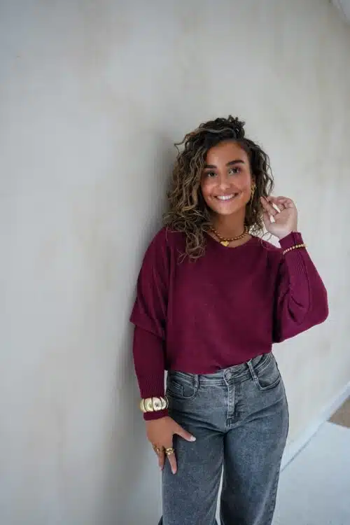 Renske Sweater Bordeaux