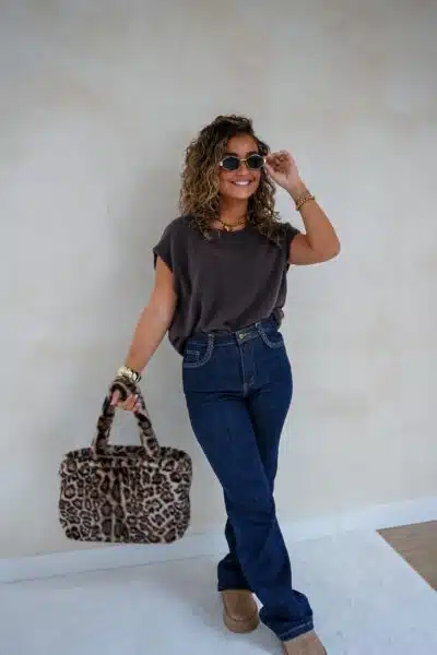 Lonne Top Brown - Afbeelding 4