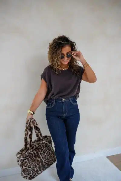 Lonne Top Brown - Afbeelding 8
