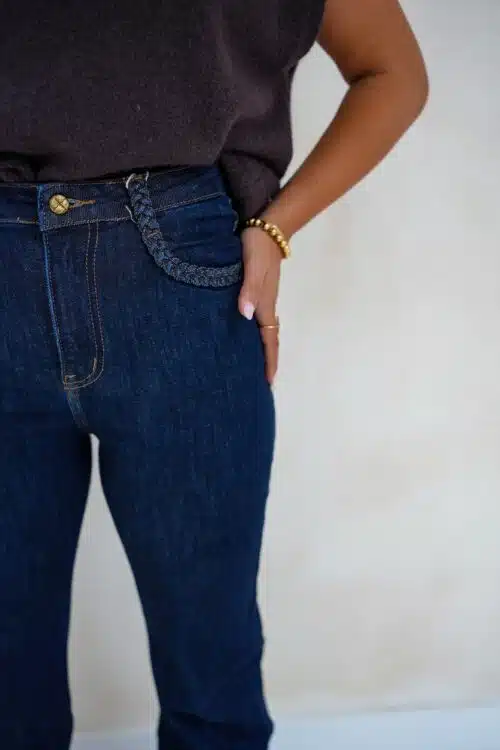 Alternative view of Rose Wide Leg Jeans 6862