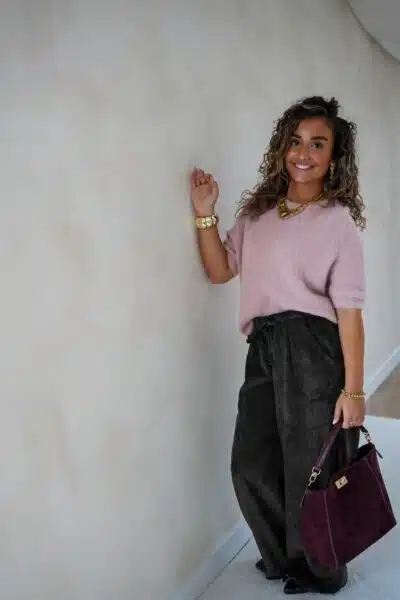 Gaelle Sweater Soft Pink - Afbeelding 4