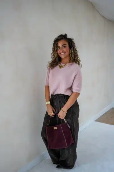Gaelle Sweater Soft Pink - Afbeelding 6