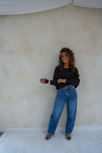 Renske Sweater Brown - Afbeelding 6
