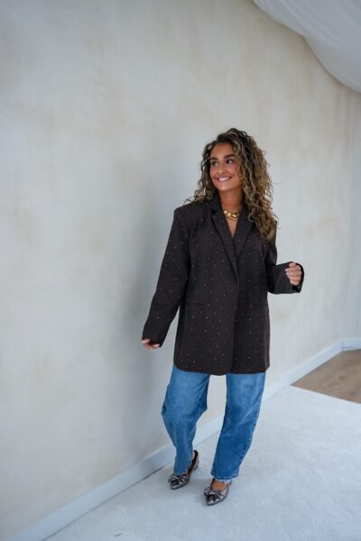 Sparkling Blazer Choco . - Afbeelding 2