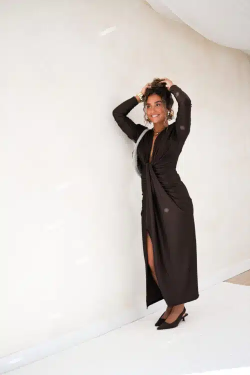 Alternative view of Perfect Long Dress Brown