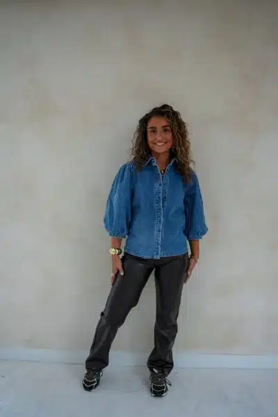 Clair Denim Blouse - Afbeelding 5