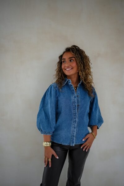 Clair Denim Blouse - Afbeelding 2