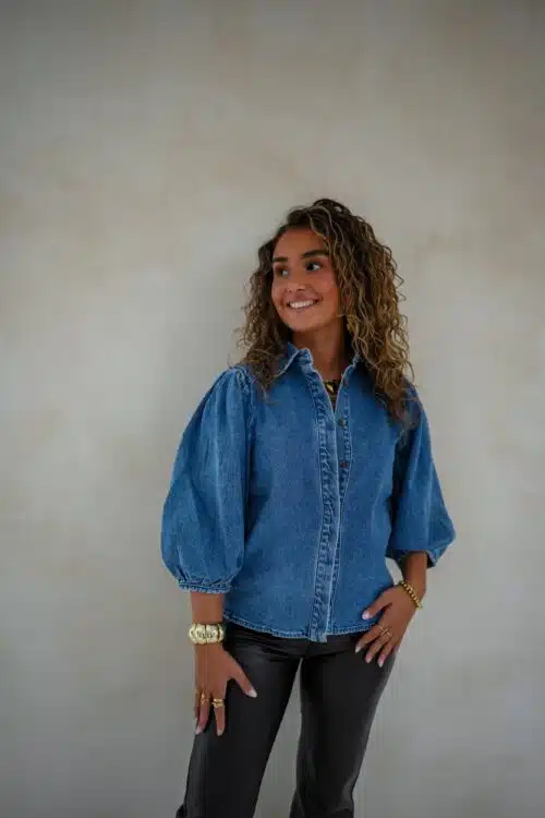 Alternative view of Clair Denim Blouse