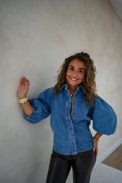 Clair Denim Blouse - Afbeelding 4