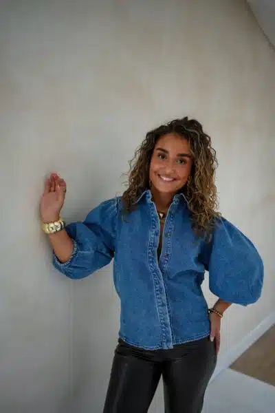 Clair Denim Blouse - Afbeelding 4