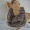 Big Fur Bag Taupe