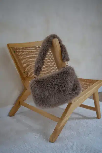 Fur Bag Taupe