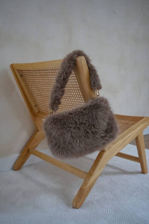 Fur Bag Taupe