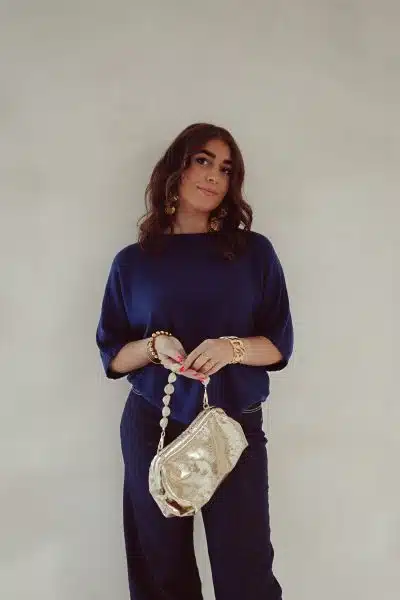Ginger Sweater Navy - Afbeelding 3