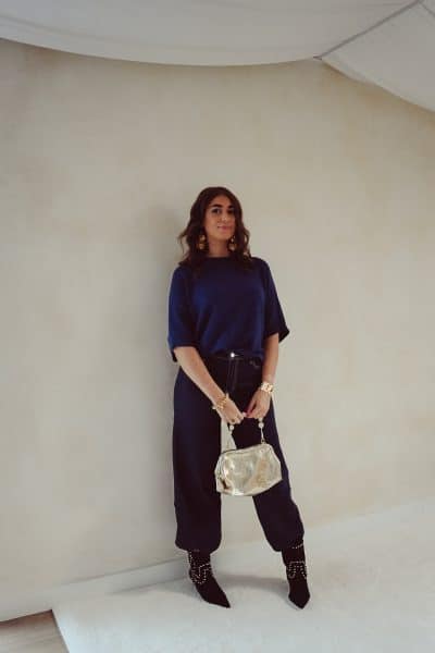 Ginger Sweater Navy - Afbeelding 2