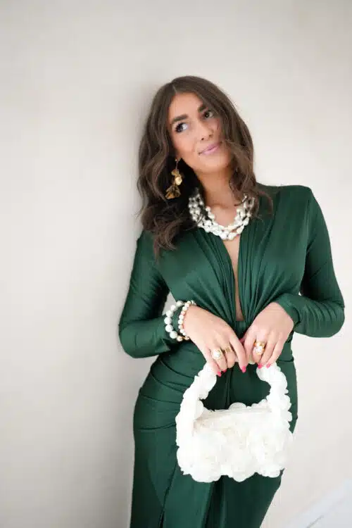 Alternative view of Perfect Long Dress Smaragd