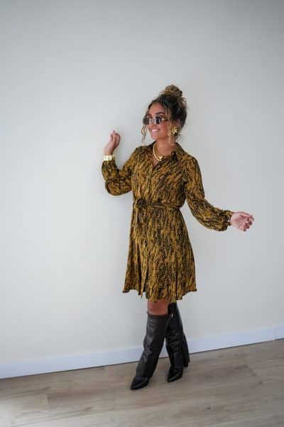 Lofty Manner Dress Lilla Feathers Print - Afbeelding 7
