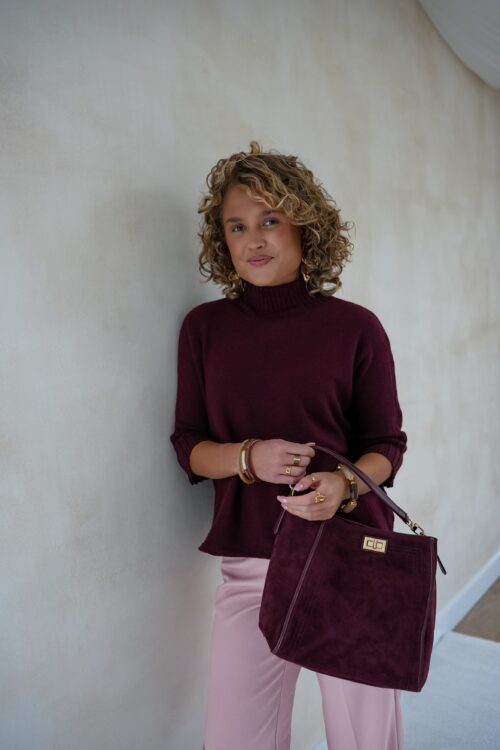 Josh Sweater Bordeaux *