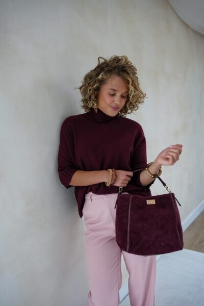 Josh Sweater Bordeaux * - Afbeelding 5