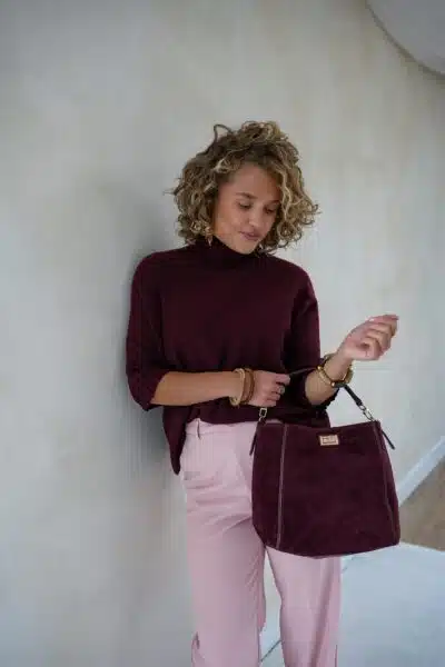 Josh Sweater Bordeaux * - Afbeelding 5