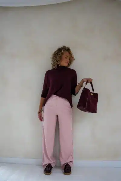 Josh Sweater Bordeaux * - Afbeelding 7