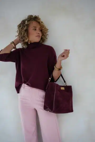 Josh Sweater Bordeaux * - Afbeelding 3