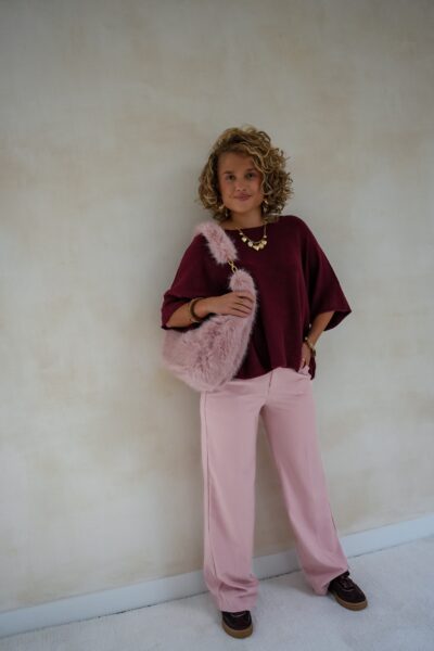 Nele Sweater Bordeaux - Afbeelding 3