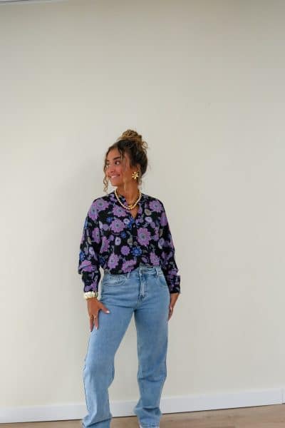 Lofty Manner Blouse Emese Multi FLower - Afbeelding 5