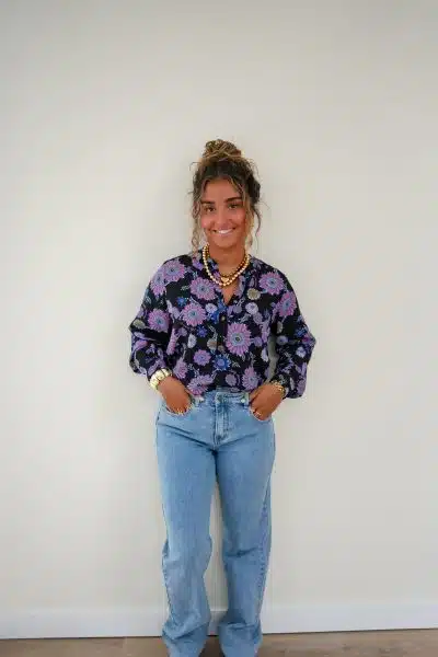 Lofty Manner Blouse Emese Multi FLower - Afbeelding 6