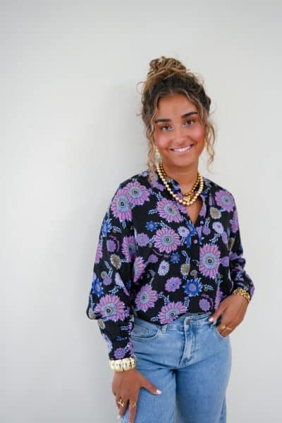 Lofty Manner Blouse Emese Multi FLower - Afbeelding 2