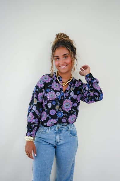 Lofty Manner Blouse Emese Multi FLower