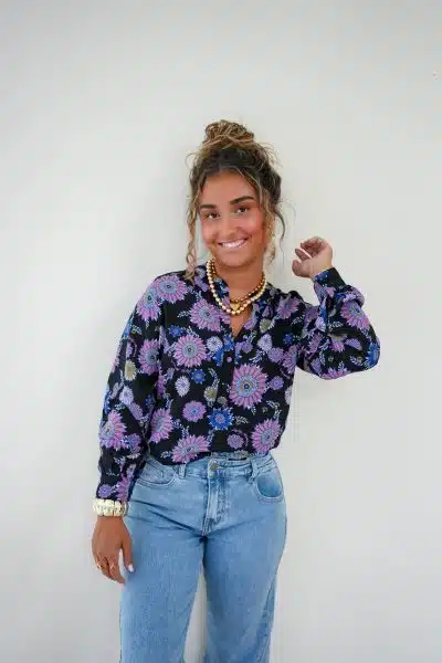 Lofty Manner Blouse Emese Multi FLower