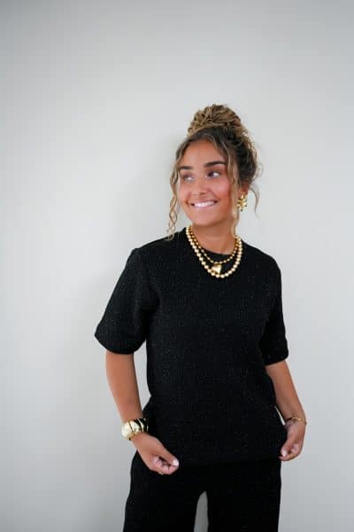 Lofty Manner Top Eva Black - Afbeelding 3