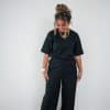 Lofty Manner Trouser Dora Black