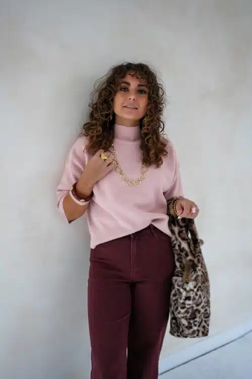 Alternative view of Evi Sweater Pink -