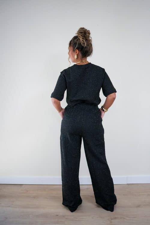 Alternative view of Lofty Manner Trouser Dora Black