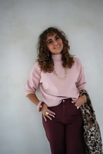 Evi Sweater Pink - - Afbeelding 4