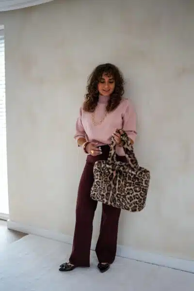 Evi Sweater Pink - - Afbeelding 3